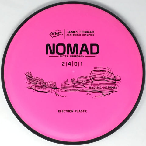 MVP Disc Sports Nomad (Electron, James Conrad 2021 World Champion) Putt & Approach