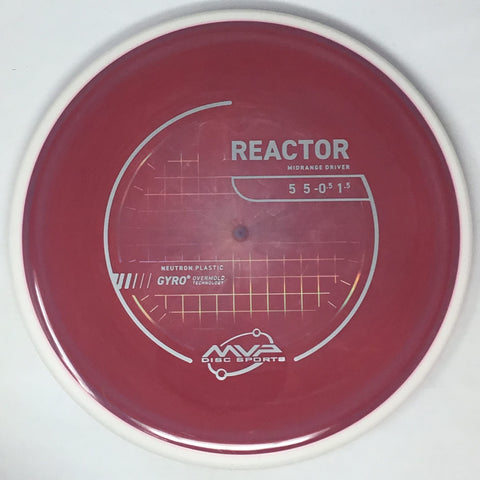 MVP Disc Sports Reactor (Neutron) Midrange