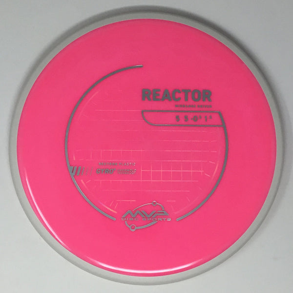 MVP Disc Sports Reactor (Neutron - Project Lab Coat) Midrange