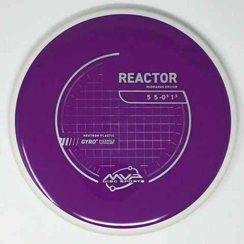 MVP Disc Sports Reactor (Neutron - Project Lab Coat) Midrange