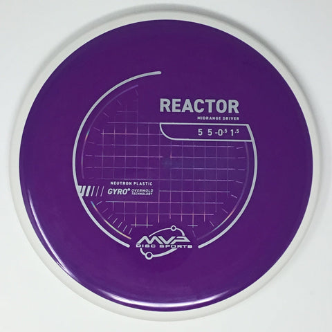MVP Disc Sports Reactor (Neutron - Project Lab Coat) Midrange