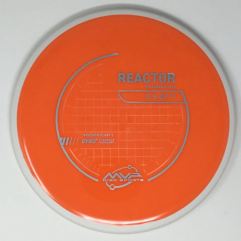 MVP Disc Sports Reactor (Neutron - Project Lab Coat) Midrange
