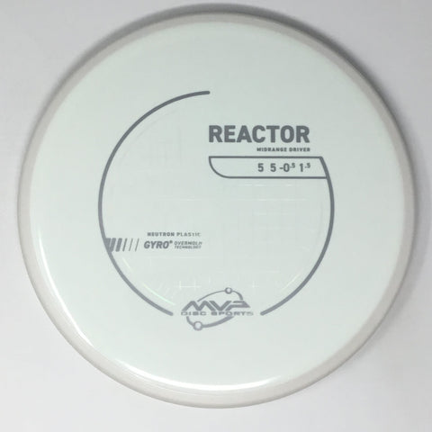 MVP Disc Sports Reactor (Neutron - Project Lab Coat) Midrange