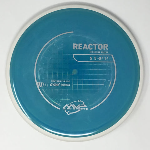 MVP Disc Sports Reactor (Neutron - Project Lab Coat) Midrange