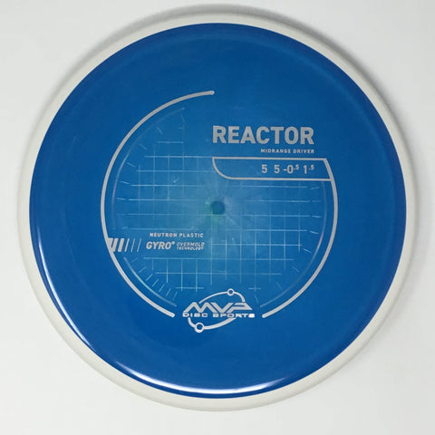 MVP Disc Sports Reactor (Neutron - Project Lab Coat) Midrange
