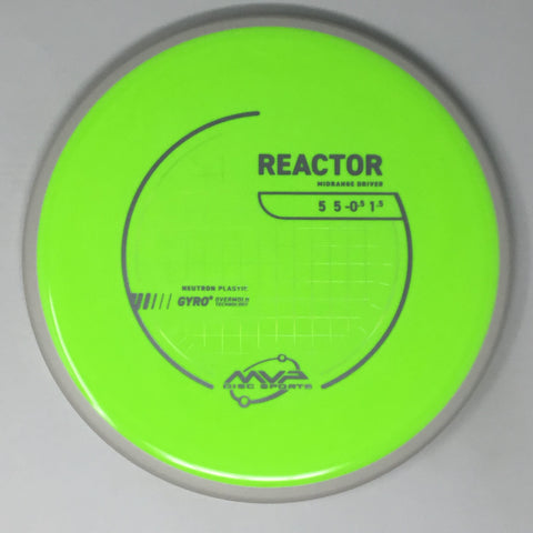 MVP Disc Sports Reactor (Neutron - Project Lab Coat) Midrange