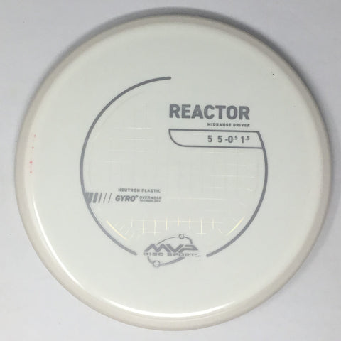 MVP Disc Sports Reactor (Neutron - Project Lab Coat) Midrange