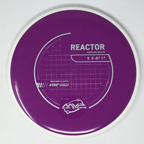 MVP Disc Sports Reactor (Neutron - Project Lab Coat) Midrange