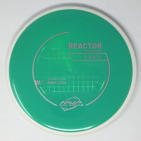 MVP Disc Sports Reactor (Neutron - Project Lab Coat) Midrange