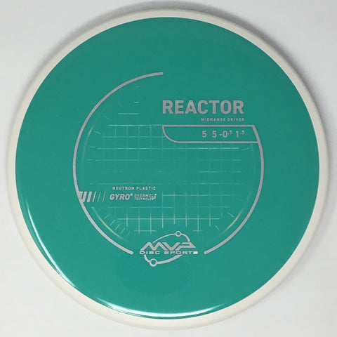 MVP Disc Sports Reactor (Neutron - Project Lab Coat) Midrange