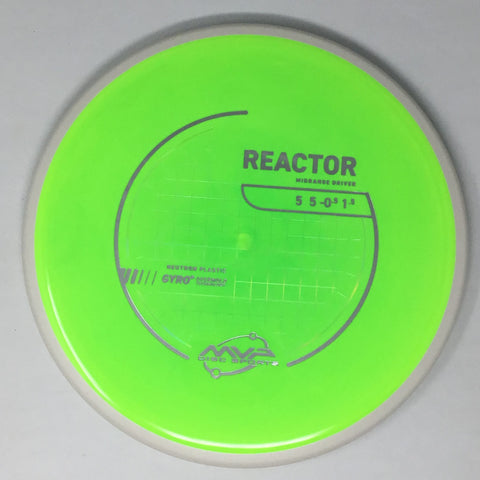 MVP Disc Sports Reactor (Neutron - Project Lab Coat) Midrange