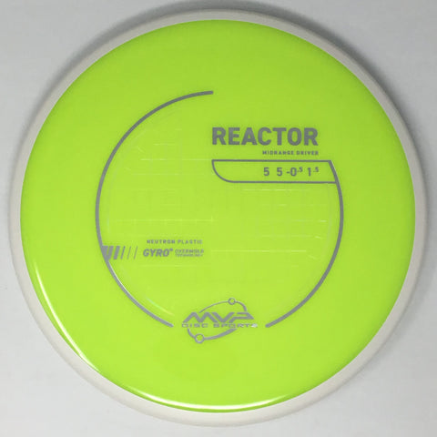 MVP Disc Sports Reactor (Neutron - Project Lab Coat) Midrange