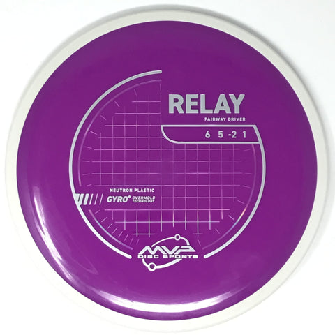 MVP Disc Sports Relay (Neutron - Project Lab Coat) Fairway Driver