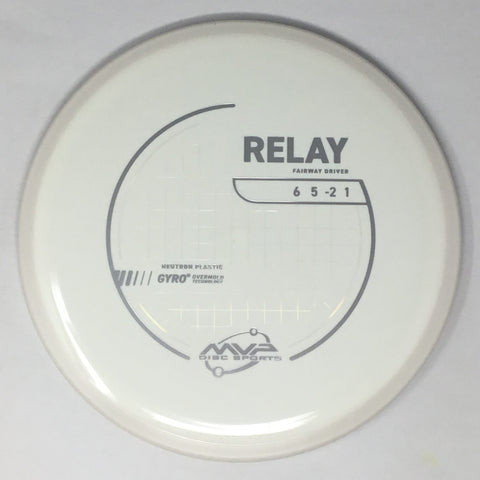 MVP Disc Sports Relay (Neutron - Project Lab Coat) Fairway Driver