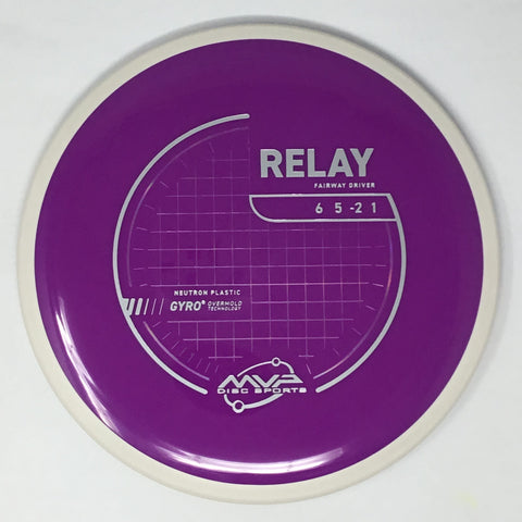 MVP Disc Sports Relay (Neutron - Project Lab Coat) Fairway Driver