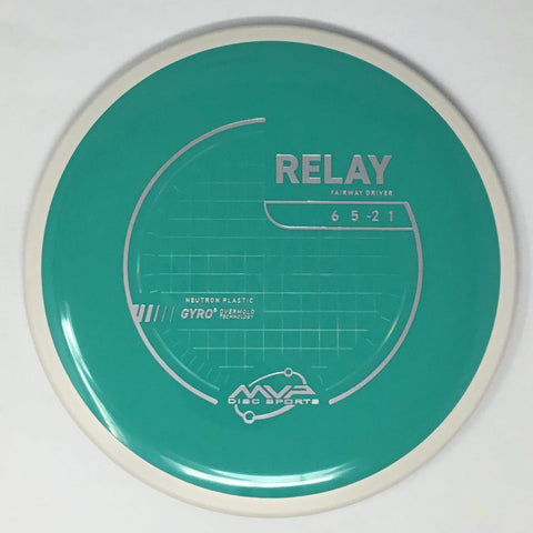 MVP Disc Sports Relay (Neutron - Project Lab Coat) Fairway Driver