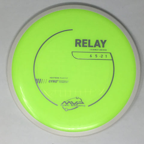 MVP Disc Sports Relay (Neutron - Project Lab Coat) Fairway Driver