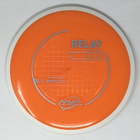 MVP Disc Sports Relay (Neutron - Project Lab Coat) Fairway Driver