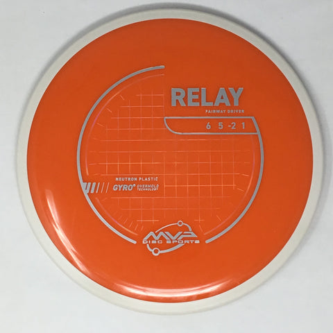 MVP Disc Sports Relay (Neutron - Project Lab Coat) Fairway Driver