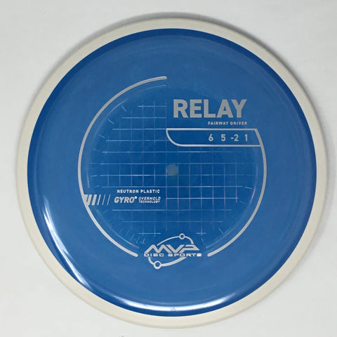MVP Disc Sports Relay (Neutron - Project Lab Coat) Fairway Driver
