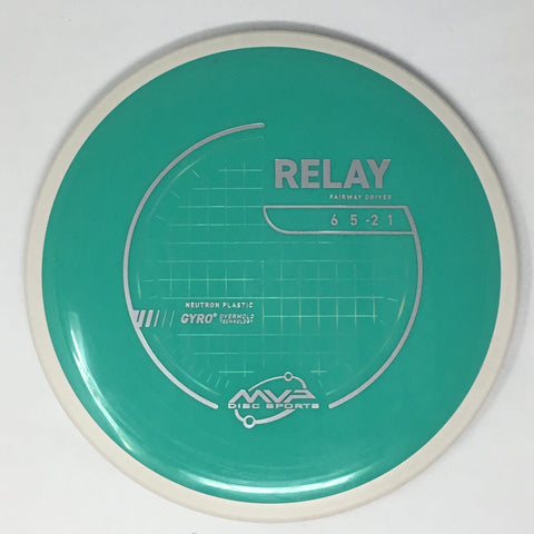 MVP Disc Sports Relay (Neutron - Project Lab Coat) Fairway Driver