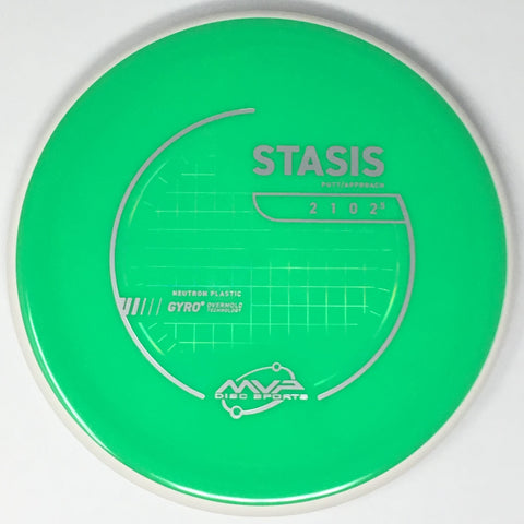 MVP Disc Sports Stasis (Neutron - Project Lab Coat) Putt & Approach