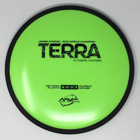 MVP Disc Sports Terra (Neutron, James Conrad 2021 World Champion) Fairway Driver