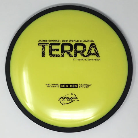 MVP Disc Sports Terra (Neutron, James Conrad 2021 World Champion) Fairway Driver