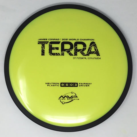 MVP Disc Sports Terra (Neutron, James Conrad 2021 World Champion) Fairway Driver