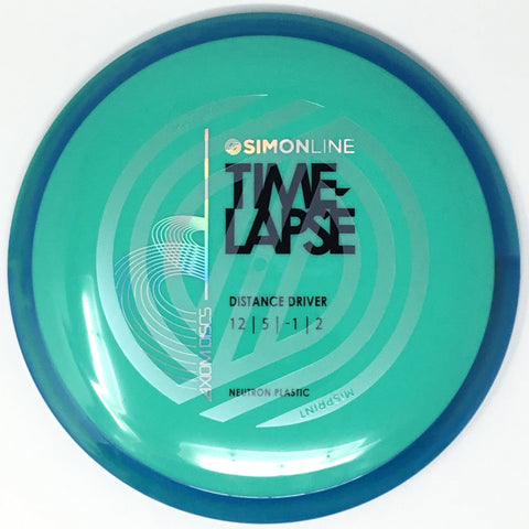 MVP Disc Sports Time-Lapse (Neutron Retooled - Simon Line Misprint) Distance Driver
