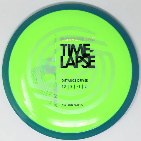 MVP Disc Sports Time-Lapse (Neutron Retooled - Simon Line Misprint) Distance Driver