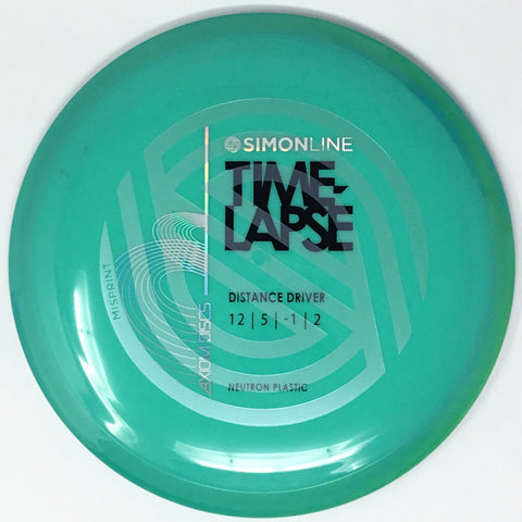 MVP Disc Sports Time-Lapse (Neutron Retooled - Simon Line Misprint) Distance Driver