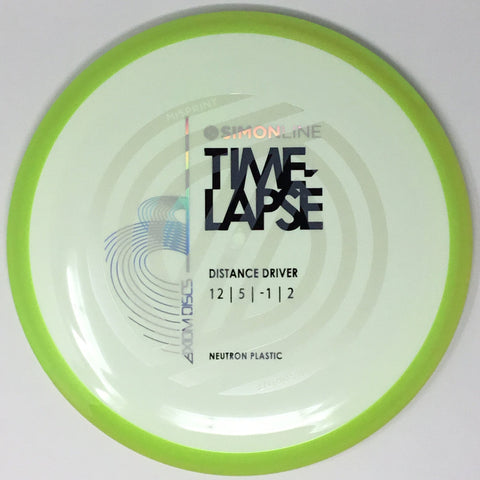 MVP Disc Sports Time-Lapse (Neutron Retooled - Simon Line Misprint) Distance Driver