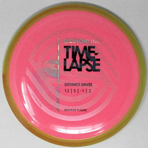 MVP Disc Sports Time-Lapse (Neutron Retooled - Simon Line Misprint) Distance Driver