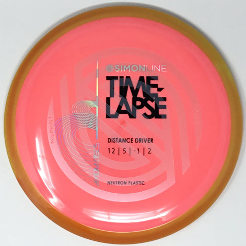 MVP Disc Sports Time-Lapse (Neutron Retooled - Simon Line Misprint) Distance Driver