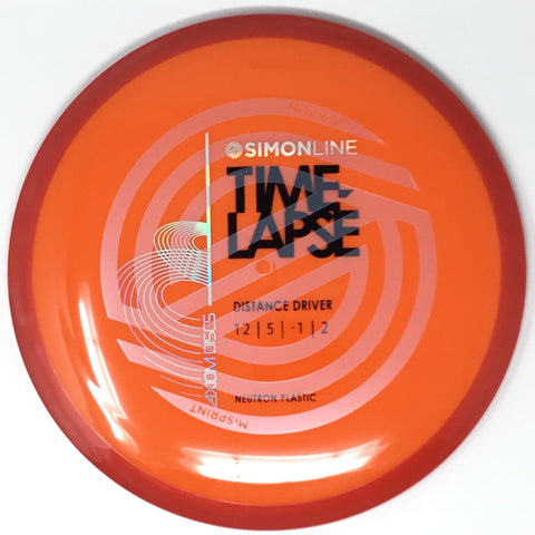 MVP Disc Sports Time-Lapse (Neutron Retooled - Simon Line Misprint) Distance Driver