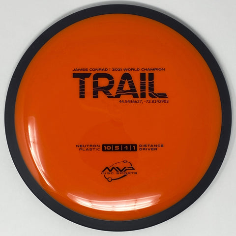 MVP Disc Sports Trail (Neutron - James Conrad Line) Distance Driver