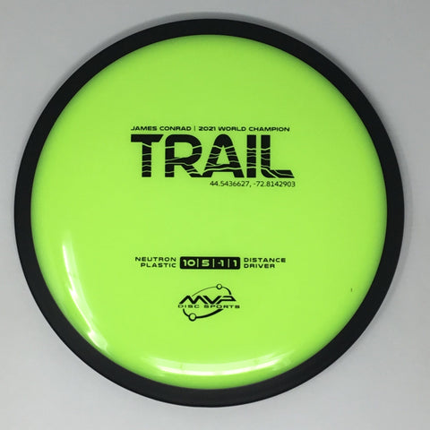 MVP Disc Sports Trail (Neutron - James Conrad Line) Distance Driver