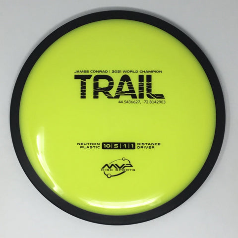 MVP Disc Sports Trail (Neutron - James Conrad Line) Distance Driver