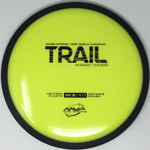 MVP Disc Sports Trail (Neutron - James Conrad Line) Distance Driver