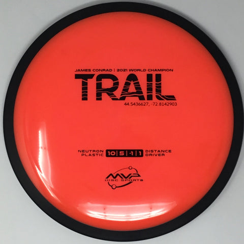MVP Disc Sports Trail (Neutron - James Conrad Line) Distance Driver