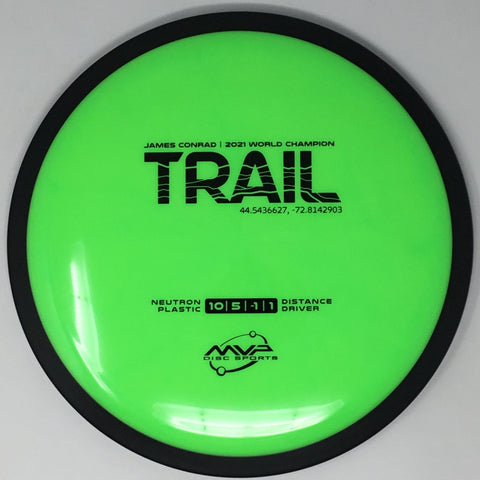 MVP Disc Sports Trail (Neutron - James Conrad Line) Distance Driver
