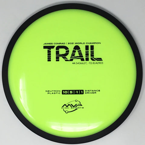 MVP Disc Sports Trail (Neutron - James Conrad Line) Distance Driver