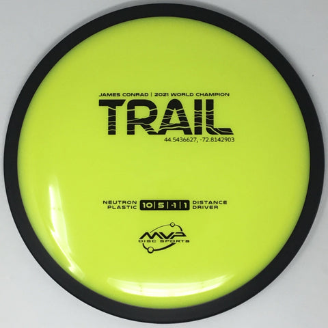MVP Disc Sports Trail (Neutron - James Conrad Line) Distance Driver