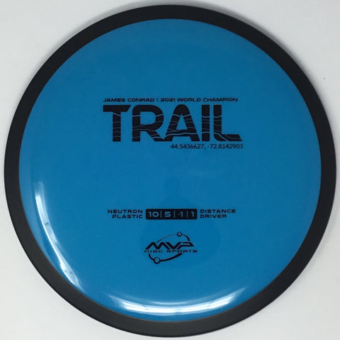 MVP Disc Sports Trail (Neutron - James Conrad Line) Distance Driver