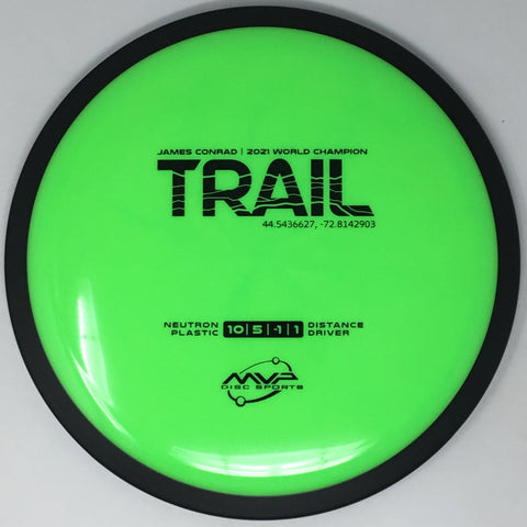 MVP Disc Sports Trail (Neutron - James Conrad Line) Distance Driver