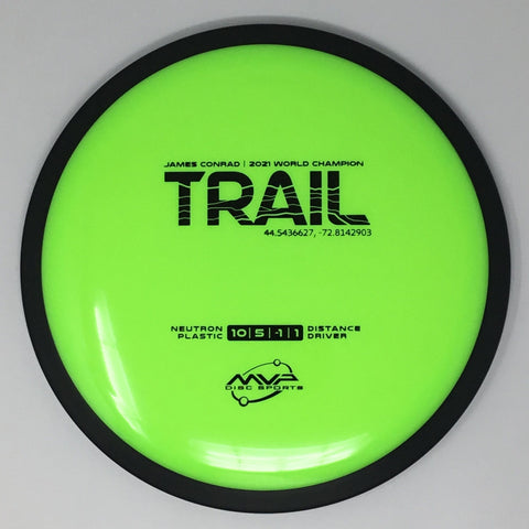 MVP Disc Sports Trail (Neutron - James Conrad Line) Distance Driver