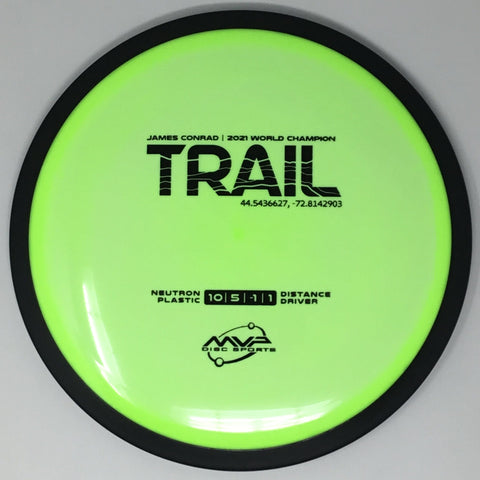 MVP Disc Sports Trail (Neutron - James Conrad Line) Distance Driver