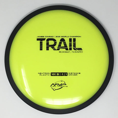 MVP Disc Sports Trail (Neutron - James Conrad Line) Distance Driver