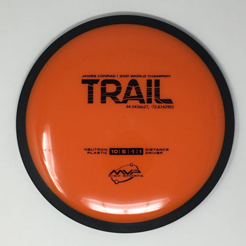 MVP Disc Sports Trail (Neutron - James Conrad Line) Distance Driver